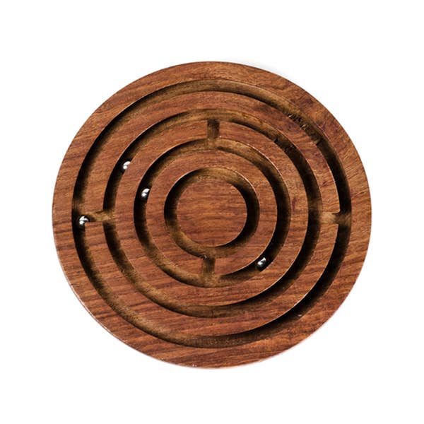 Matr Boomie Fair Trade - Wholesale Board Game - Classic Labyrinth Game - Hand Carved Wood