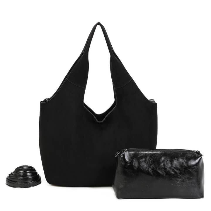 INES DELAURE - Wholesale Tote Bag - Women's - 2 in 1 tote bag1