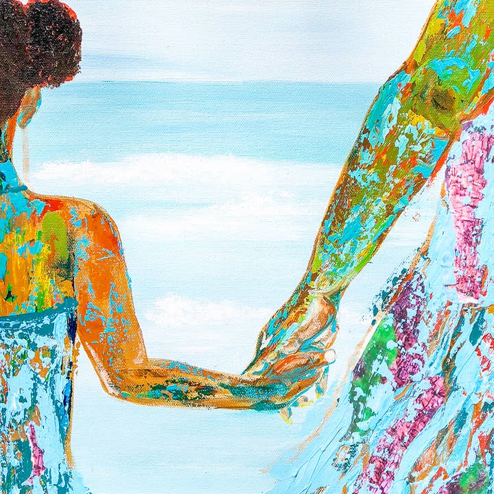 By The Ocean for wholesale by Kelly U Fine Art Studio