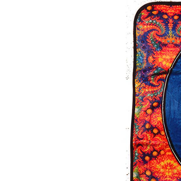 Gypsy Rose - Wholesale Throw Blanket - Grateful Dead Psychedelic Steal Your Face Throw Blanket
