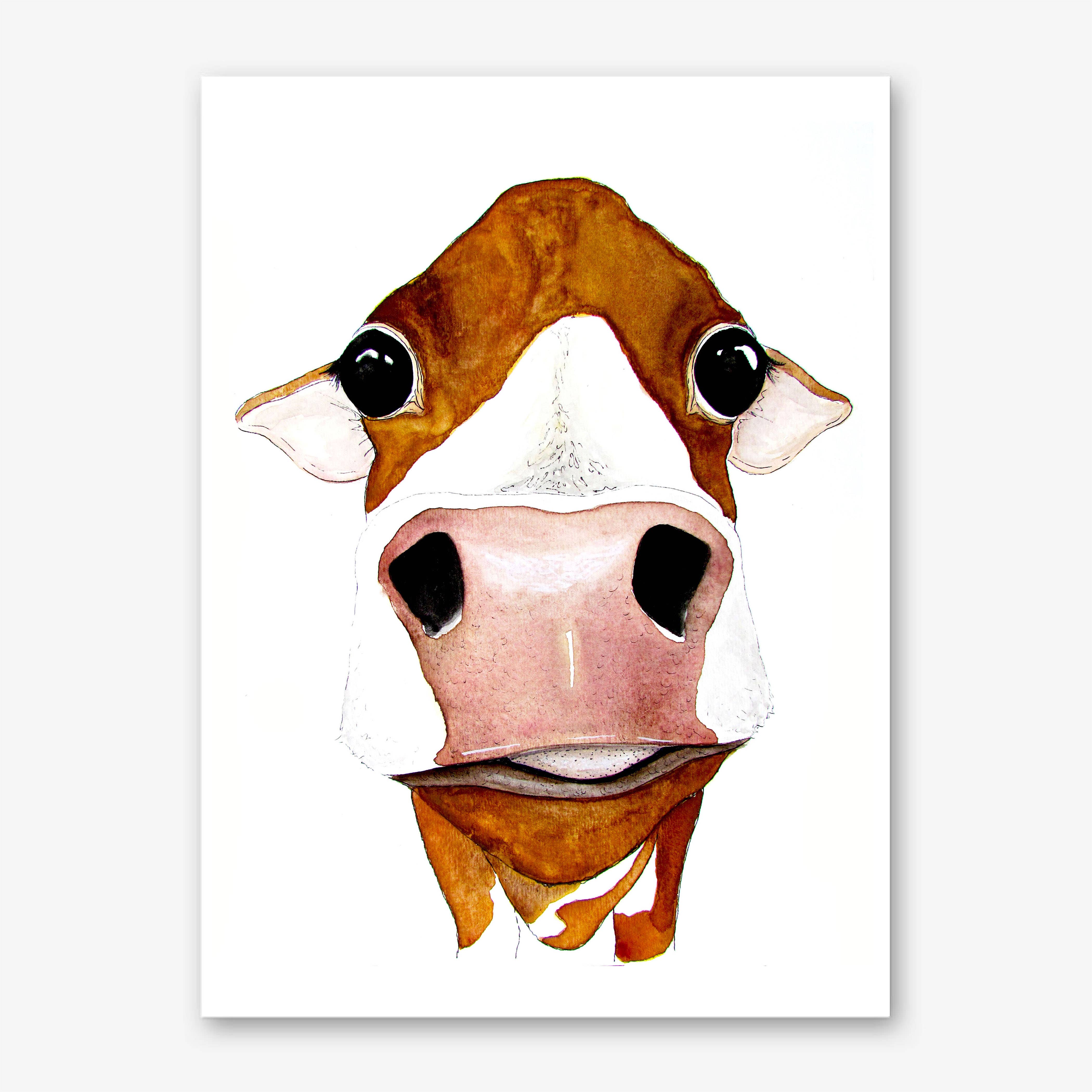 Art by BGates – wholesale Art print – Cow Print (multiple size options)0