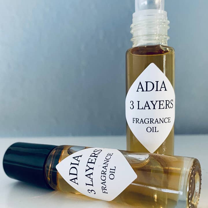 Adia Oils - Wholesale Roll-On Fragrance - 3 Layers Natural Fragrance Oil
