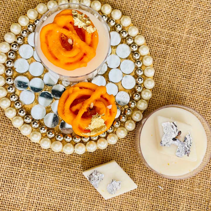 Jalebi & Kaju Katli Diya Candle and other Purchase Wholesale kanjivaram sarees. Free Returns & Net 60 Terms on Faire trending on Faire.