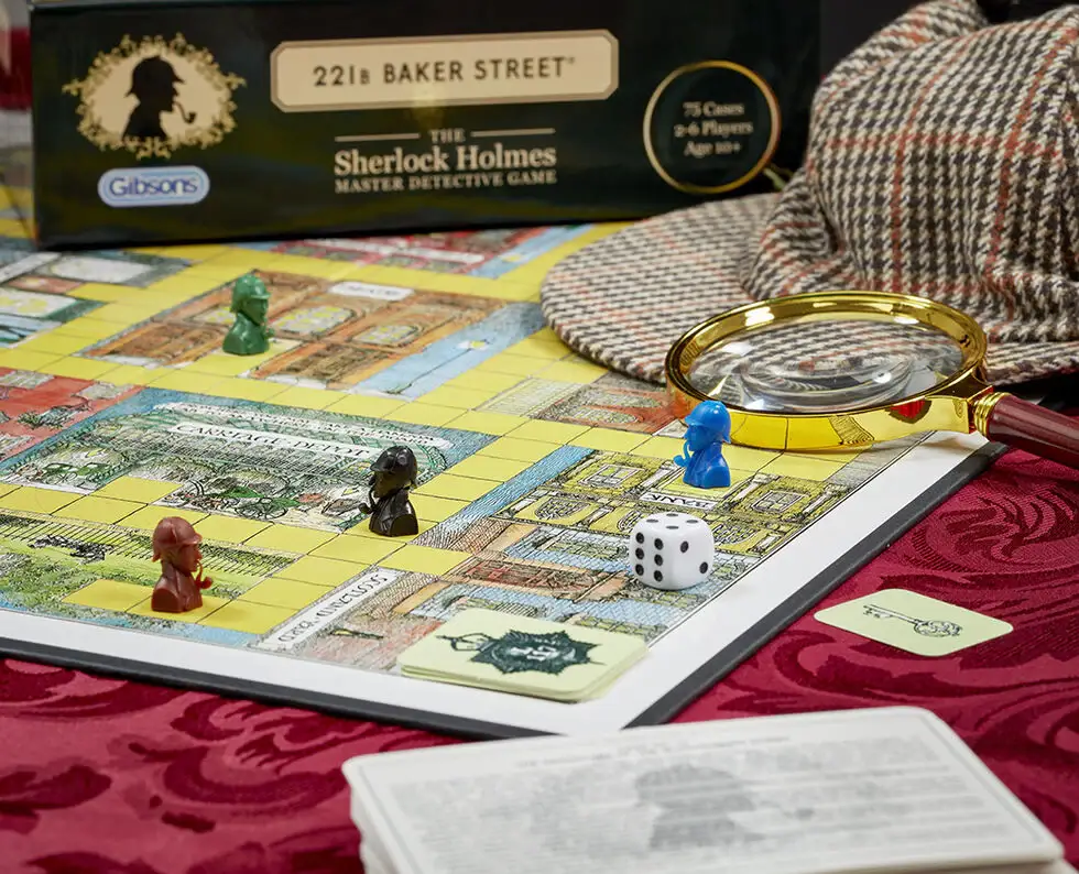 Gibsons Games Ltd – wholesale Board game – 221B Baker Street Family Board Game5
