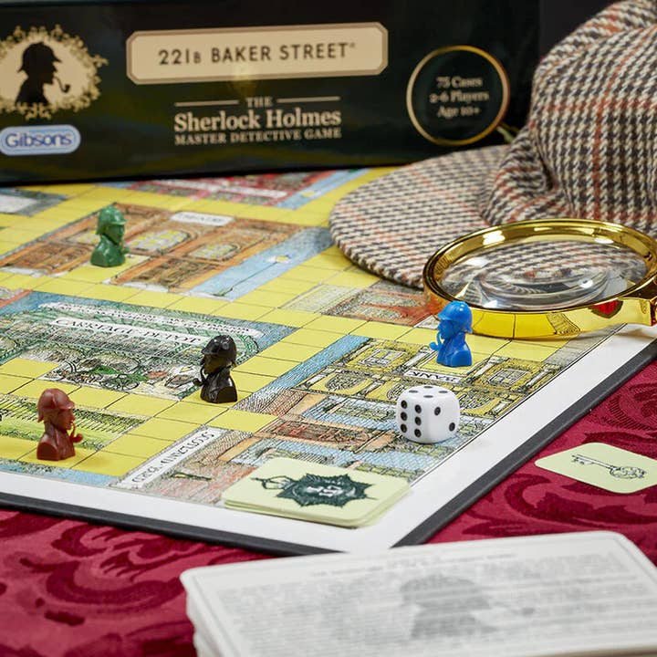 Gibsons Games Ltd – wholesale Board game – 221B Baker Street Family Board Game5