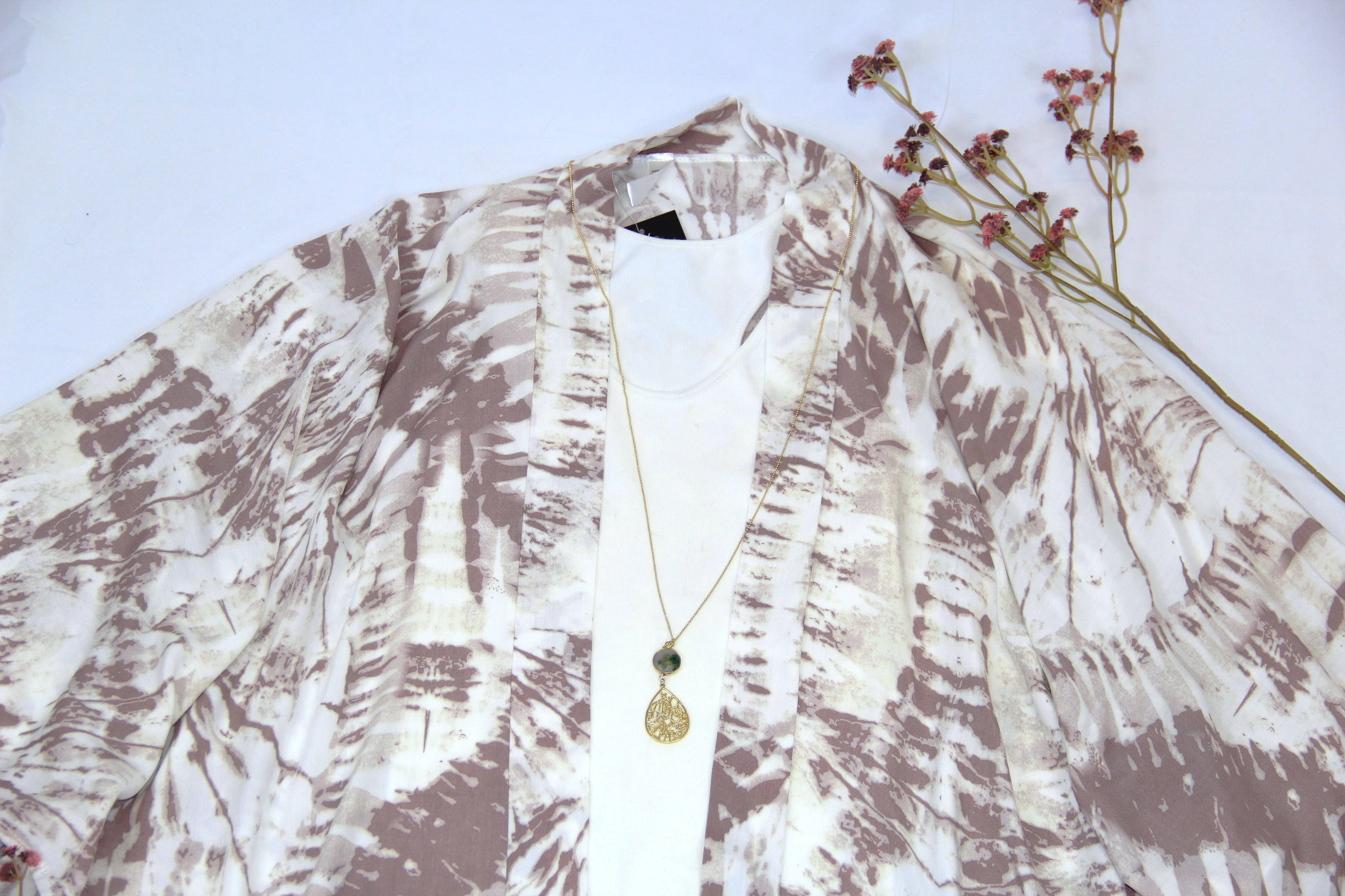 Justin & Taylor - Vente Cache-maillot – femme - Fiesta Key | Maillot de bain kimono à imprimé kaléidoscope4