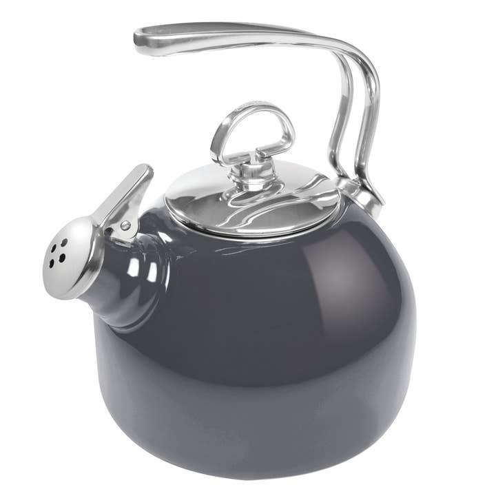 Chantal Cookware - Wholesale Tea Pot - Enamel-on-Steel Classic Teakettle (1.8 Qt.)