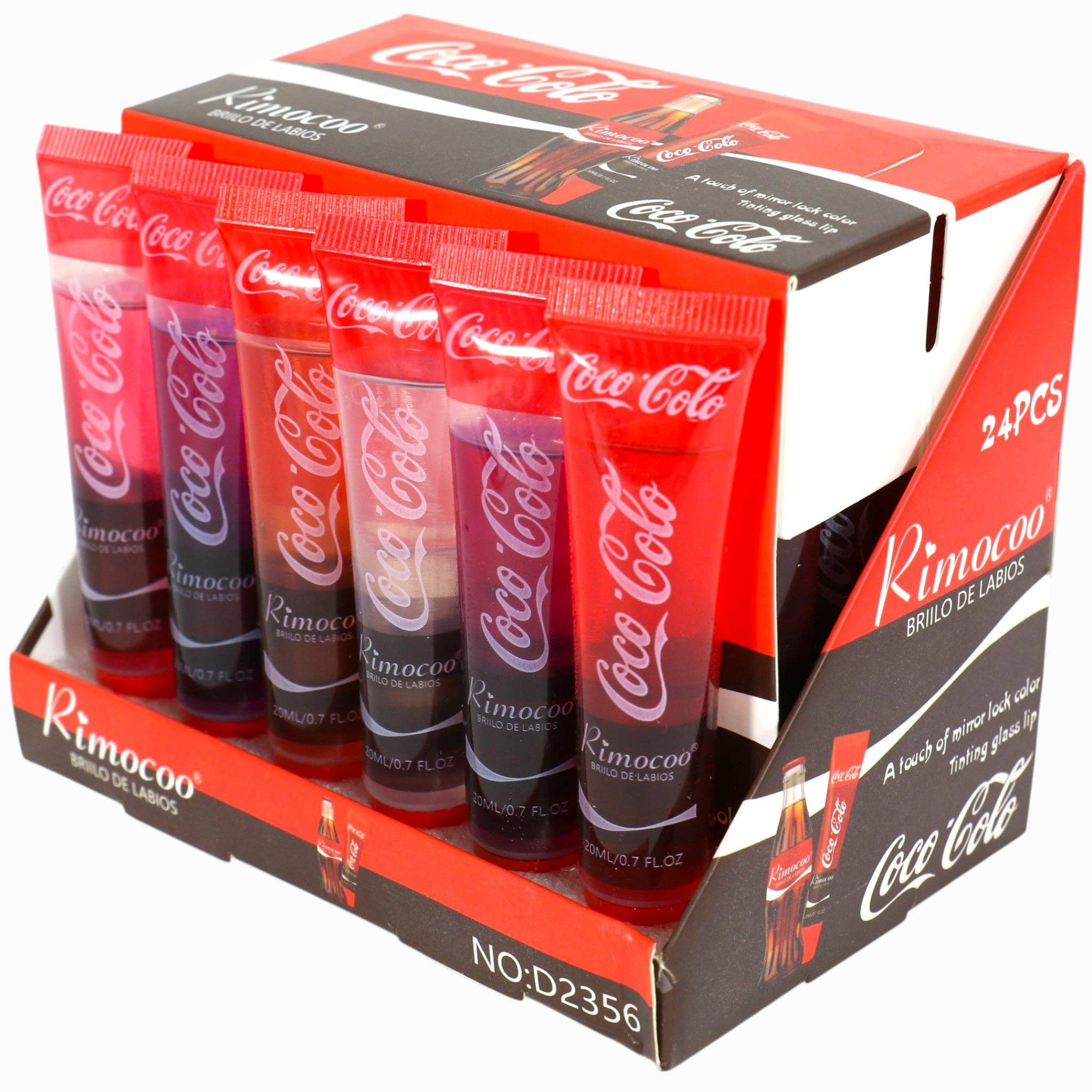 ASSORTED Funny Soda Lip Oil D2356 (24PC) for wholesale on Faire11