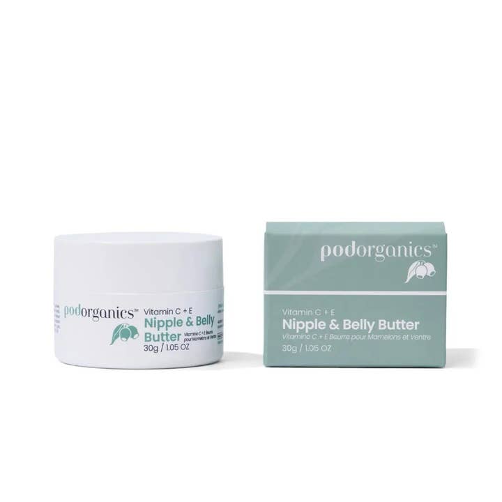 Nipple Cream & Belly Butter for wholesale by Pod Organics Pty Ltd