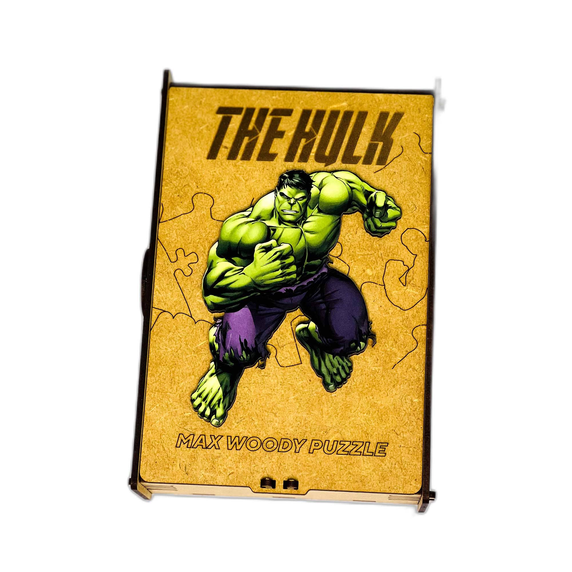 Max Woody™ - Wholesale Puzzle - Kids - Wood Jigsaw Puzzle Unique Shape The Hulk L Size 200 pcs15