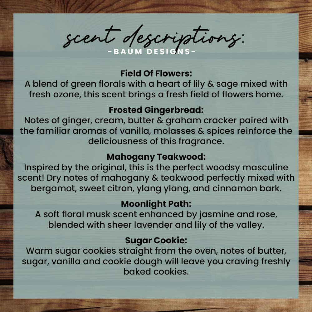 Baum Designs LLC - Wholesale Jar/Filled Candle - I'm Speaking Kamala Harris Soy Candle - 16.5oz6