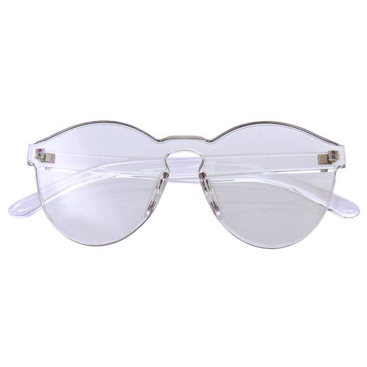 Fashion Women's Men's Clear Novelty Frameless Eyewear for wholesale by Emblem Eyewear