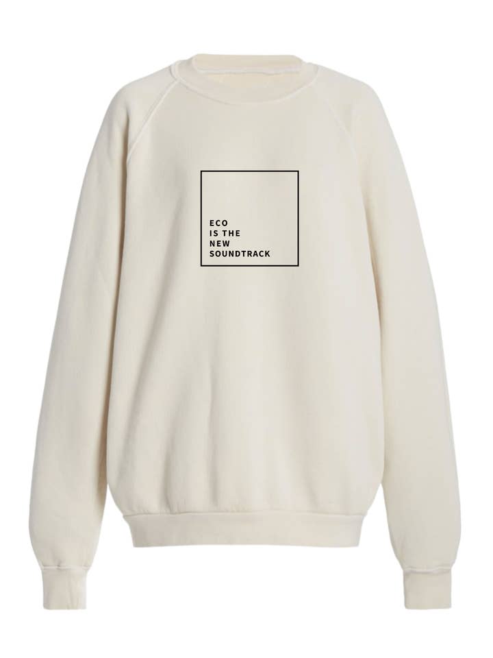 Sweat-shirt bio Eco Iis The New Soundtrack pour la vente par Eco Royale