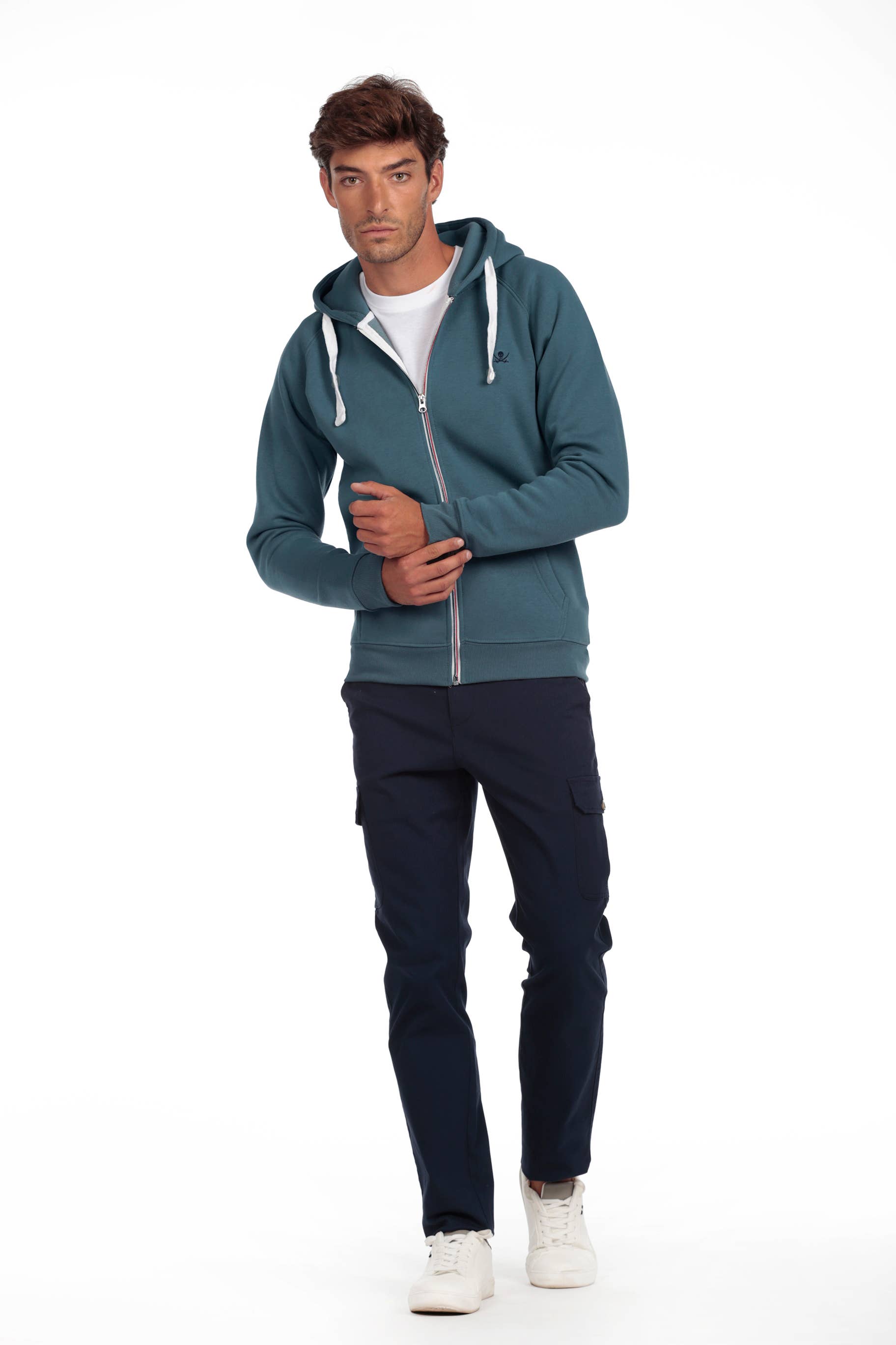 The Time of Bocha - Wholesale Hoodie - Men's - Men's Zip Hoodie QI1SZIP-BLUE.SUR3