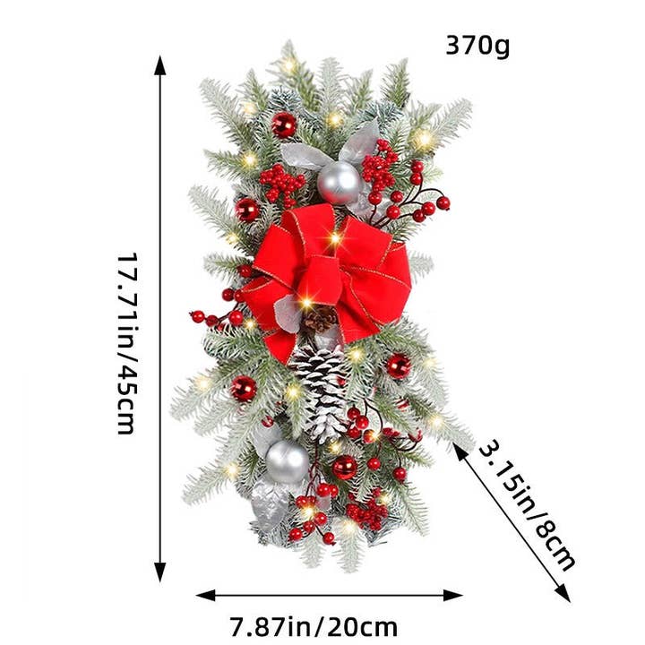 Liffy - Wholesale Wreath - Holiday Wreath Hanging Decor for Home24