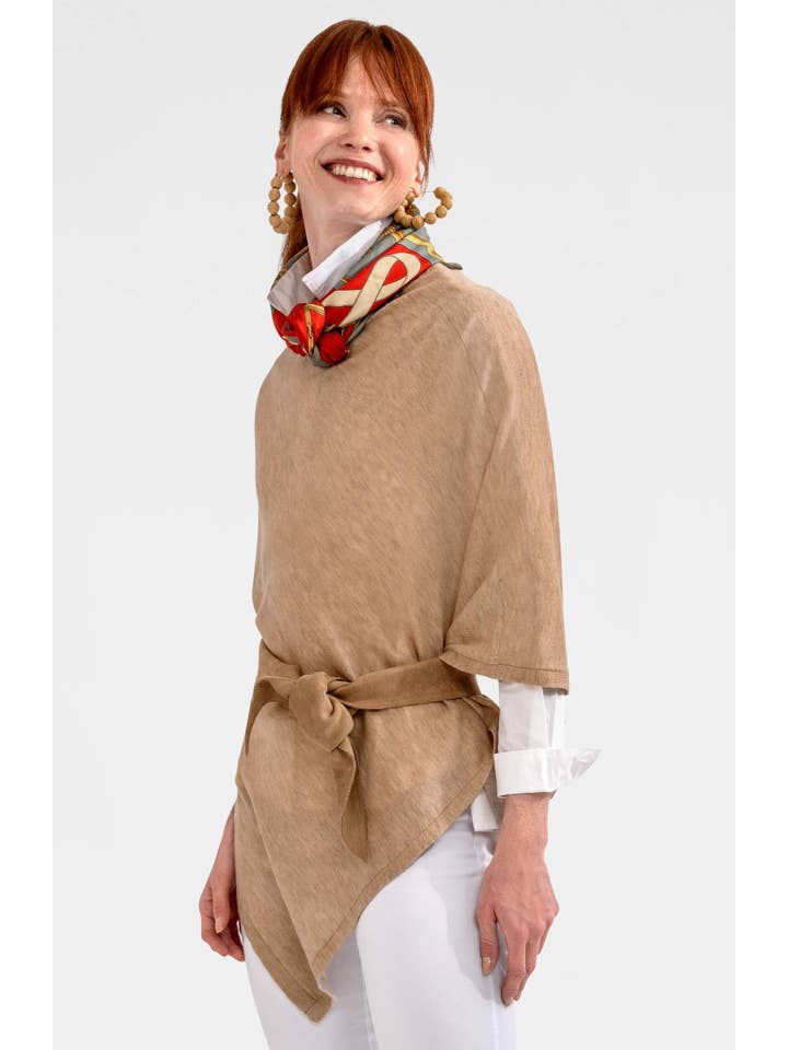 Gretchen Scott LLC - Wholesale Poncho – Women's - Cashmere-Like Poncho11