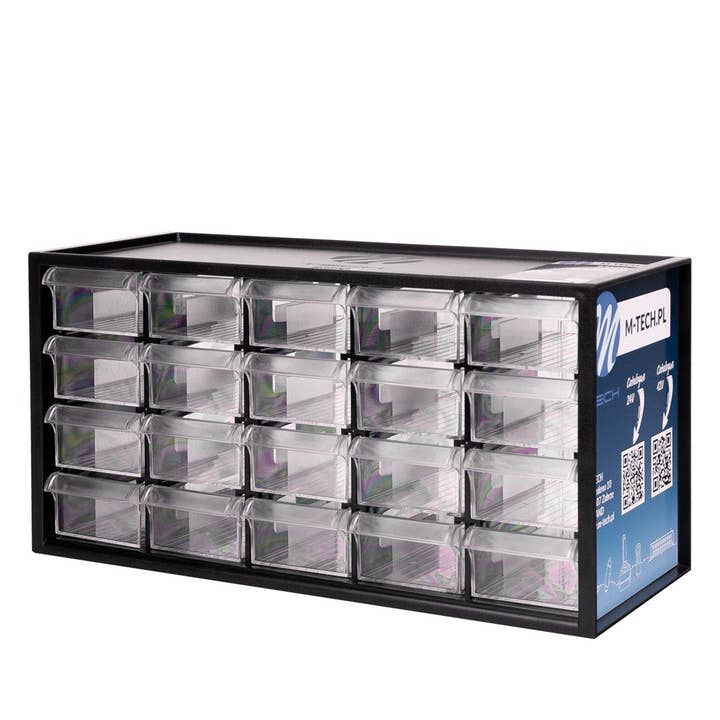 S&U FairTrade UG - Wholesale Drawer Organizer - Organizer drawer M-TECH with 12V bulbs black