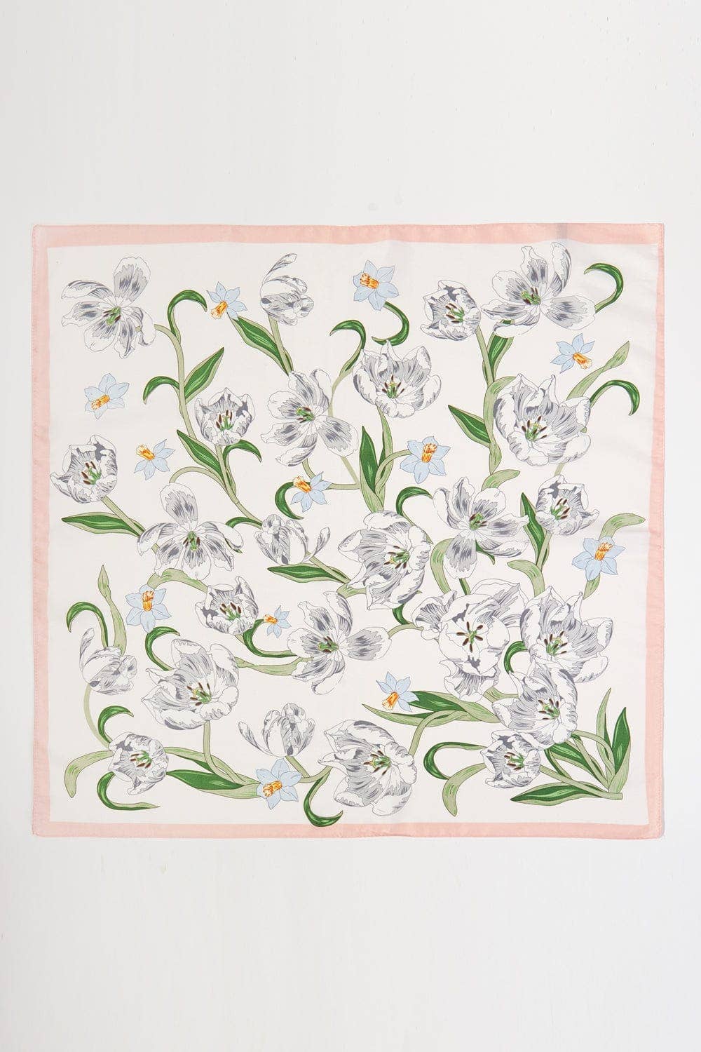 MiMi Wholesale - Wholesale Bandana - Women's - BS0114 Floral Print Bandana2