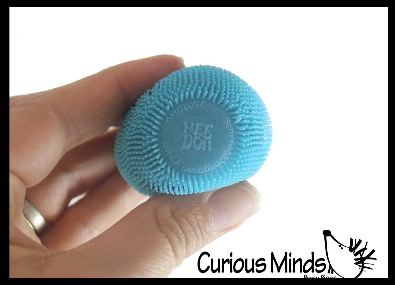 Curious Minds Toys - Wholesale Fidget Toy - Kids - NeeDoh Teenie Fuzzball Soft Doh Filled Stretch Ball - Ultra 4