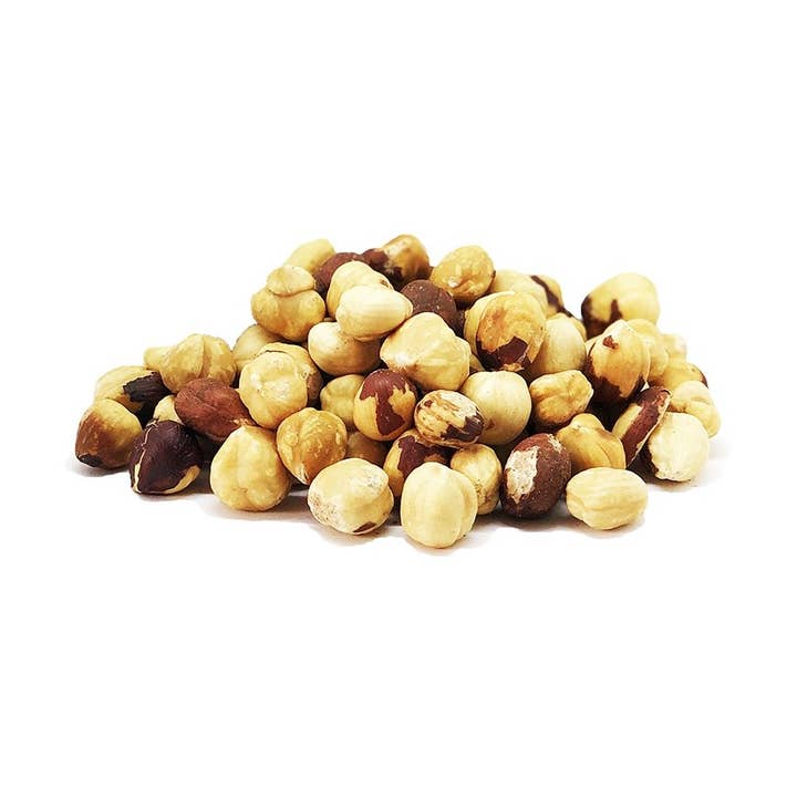 LUSCIOUX - OMNIA GROUP SRL - Venta al por mayor Frutos secos - Hazelnuts Int. Tost. Pelar. Gent.Trilob, ronda. Cal.13/15 | 25 kg