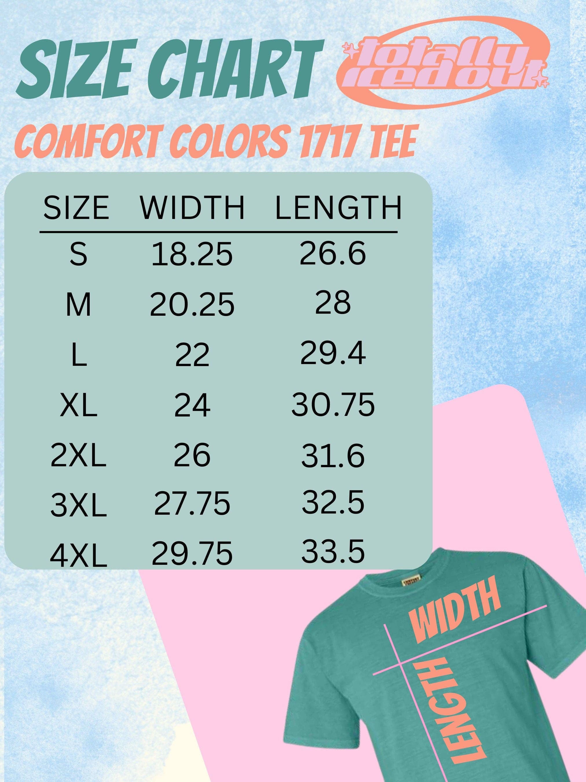 Totally Iced Out - Wholesale T-Shirt - Women's - Mom's Favorite Embroidered Unisex Comfort Colors Tee3