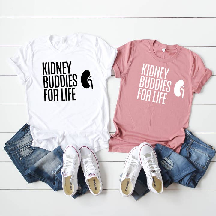 Bella Bean Studios - Wholesale Screen printed t-shirt – Women′s - Kidney Buddies For Life0