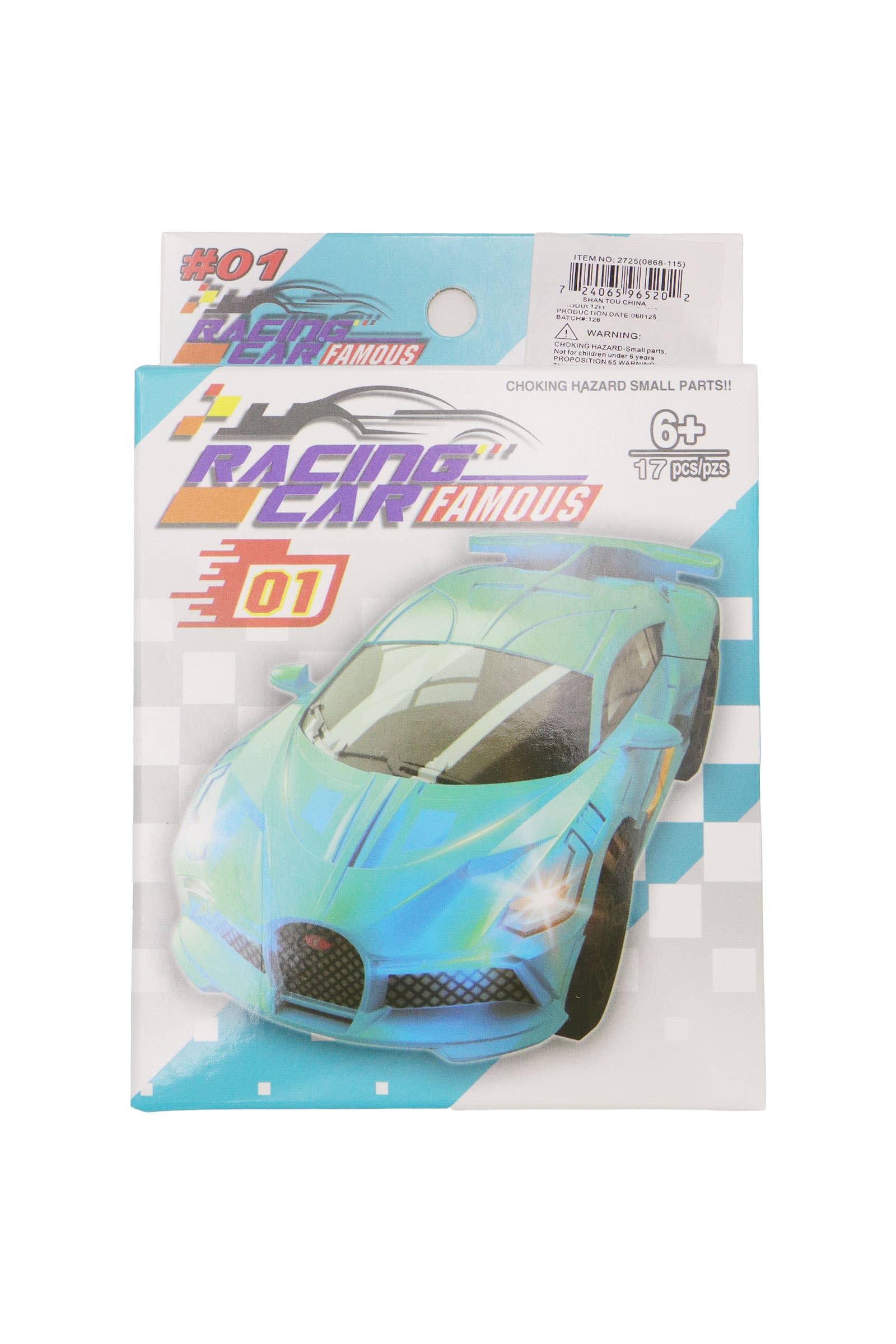 ASSORTED Racing Car Diy Building Block - 16 Box for wholesale on Faire5