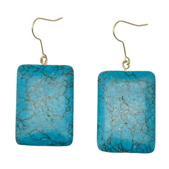 Turquoise badge for wholesale by Gloria Mago