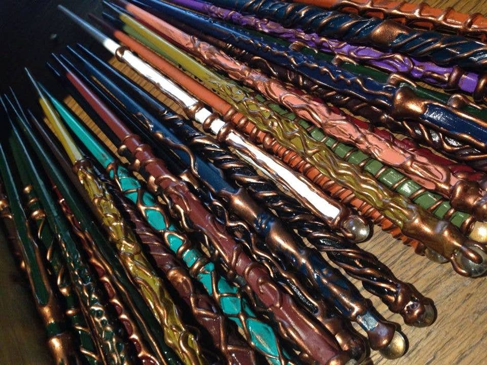 The Woodland Wandolier - Wholesale Toy Wand - Kids - Unique Wooden Wizard Wands - Handmade, Hand-Painted, Perfect8