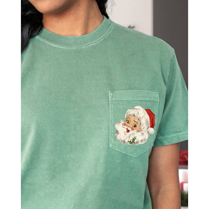 Vintage jultomte, ficka, jul vinter snö julficka för wholesale av Refinery Number One LLC