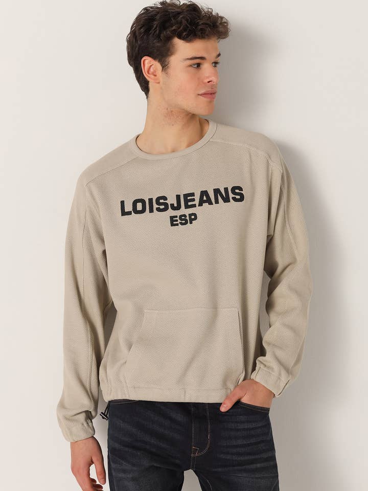 LOIS JEANS - 3D broderad gummitröja med muddar och fåll för wholesale av PAUSANT SHOP ONLINE