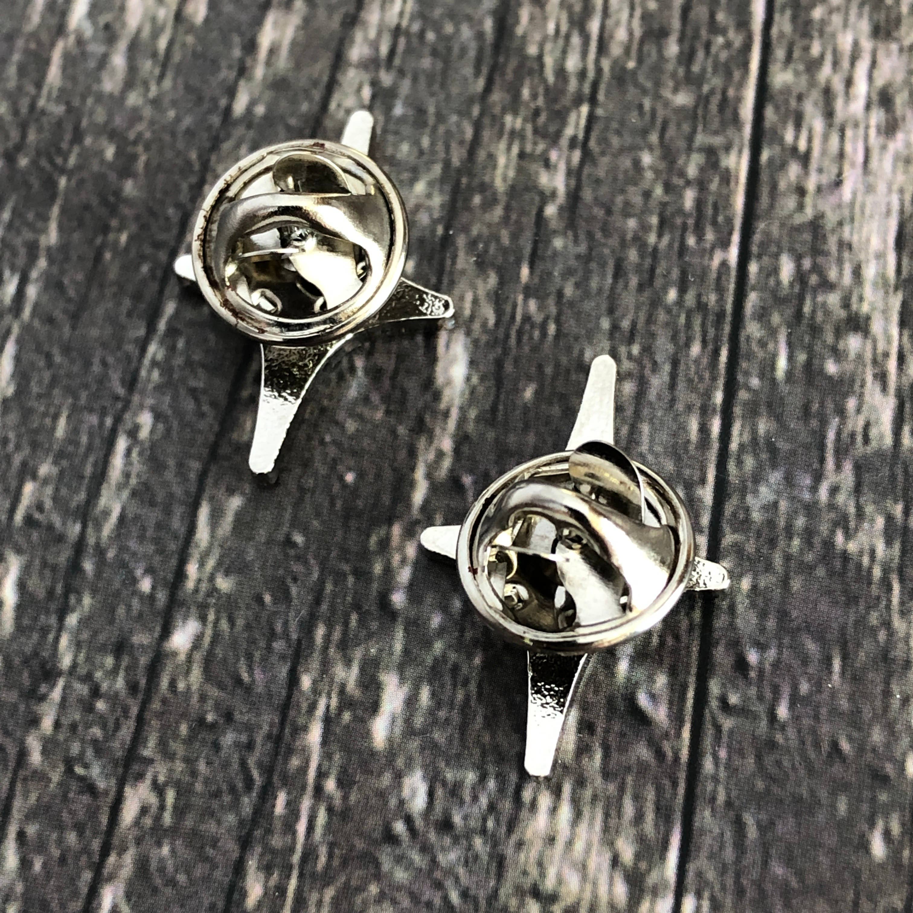 The Fabled Creative Co. - Vendita all'ingrosso Spilla da bavero - Set di spille smaltate - Stelle scintillanti - Argento3