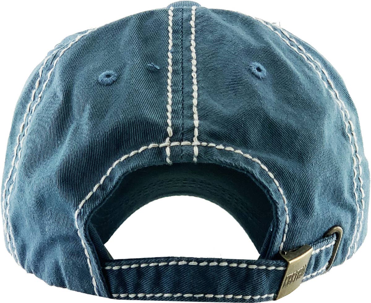 KBETHOS - Wholesale Honkbalpet - Uniseks - KBETHOS vintage pet met 'TACOS AND CERVEZAS'-opdruk5