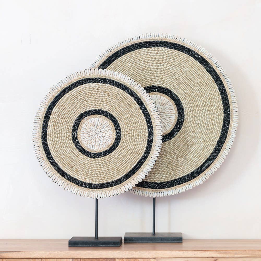 EARTHWARE - Wholesale Decorative Tabletop Object - Shell decor Lulu beige L1