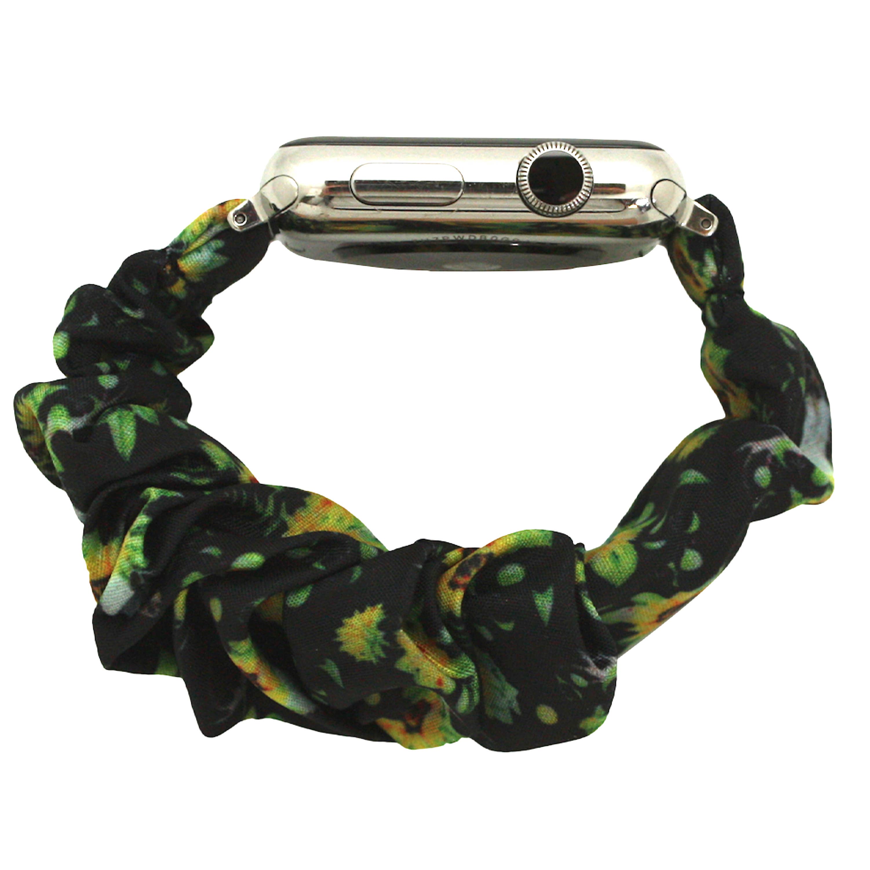 Time World USA - Wholesale Watch Band/Strap - Unisex - Printed Scrunchie Apple Watch Band8