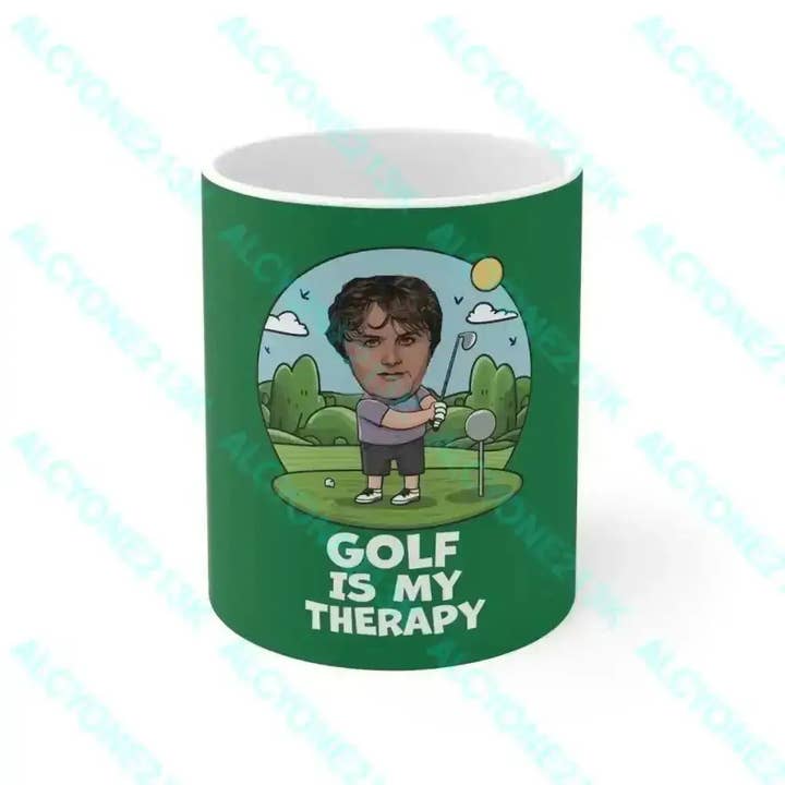 Caneca branca 11oz Cerâmica Lewis Capaldi por atacado de Alcyone213k