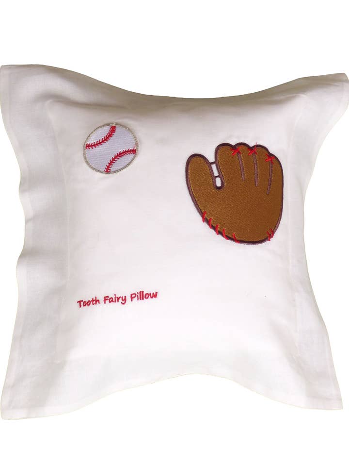 Cojín del Ratón Pérez - Béisbol para venta al por mayor de The Yellow Lamb