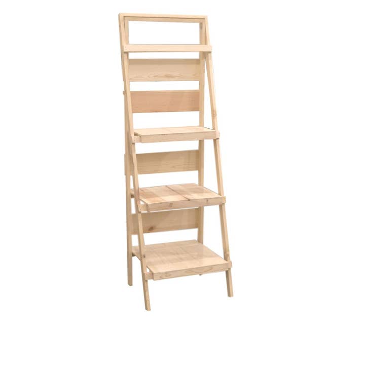 Poole & Sons Inc. - Wholesale Retailer Display Stand/Case - Wooden Display Ladder3