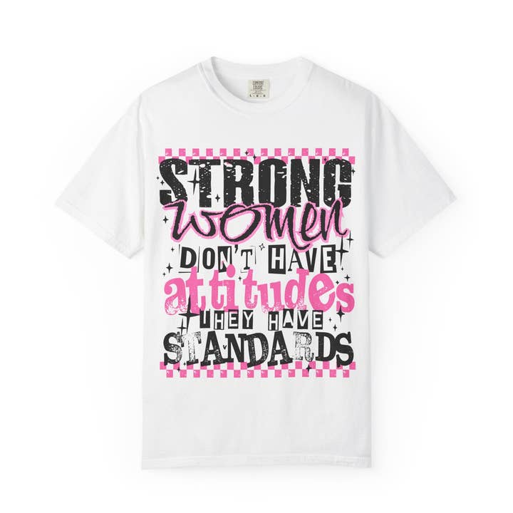 Starkes Frauen Standard T-Shirt für den Großhandel von Apparel Crush