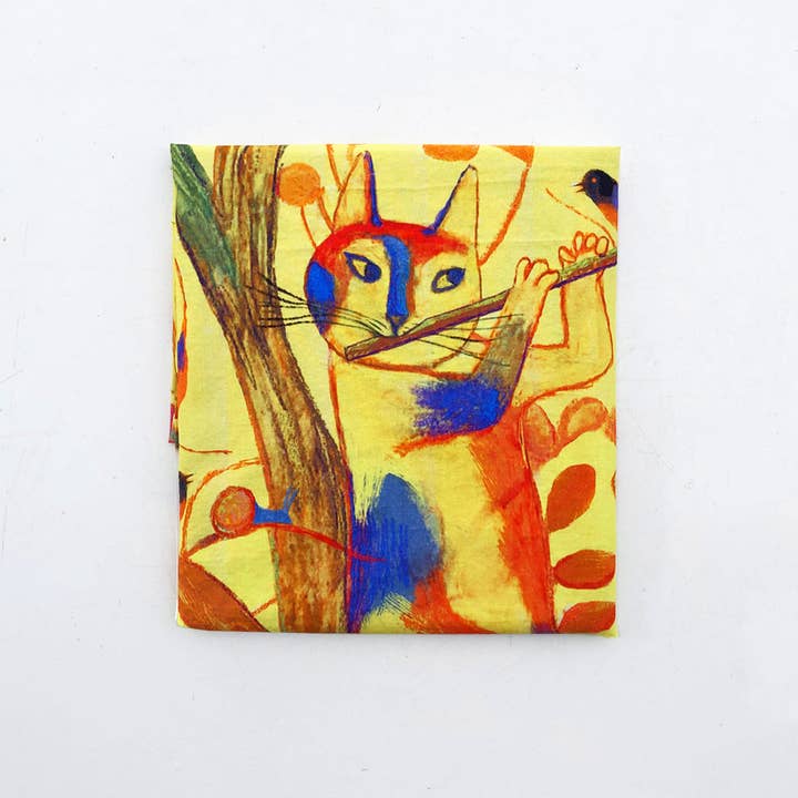 Artiphany – Großhandel Geschirrtücher – Flöte & Federn Geschirrtuch1