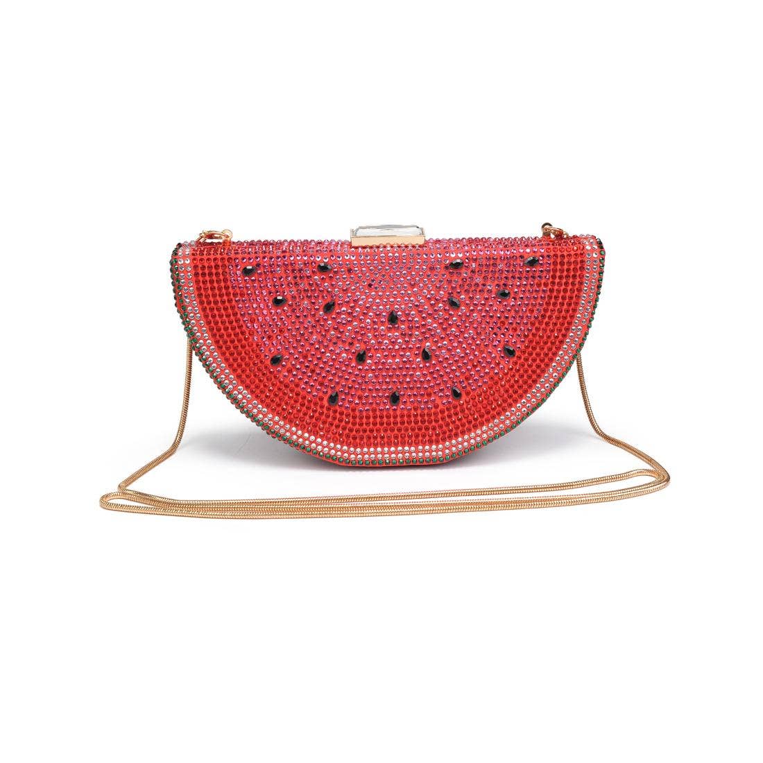 Tabitha Watermelon Crystal Evening Bag for wholesale on Faire6