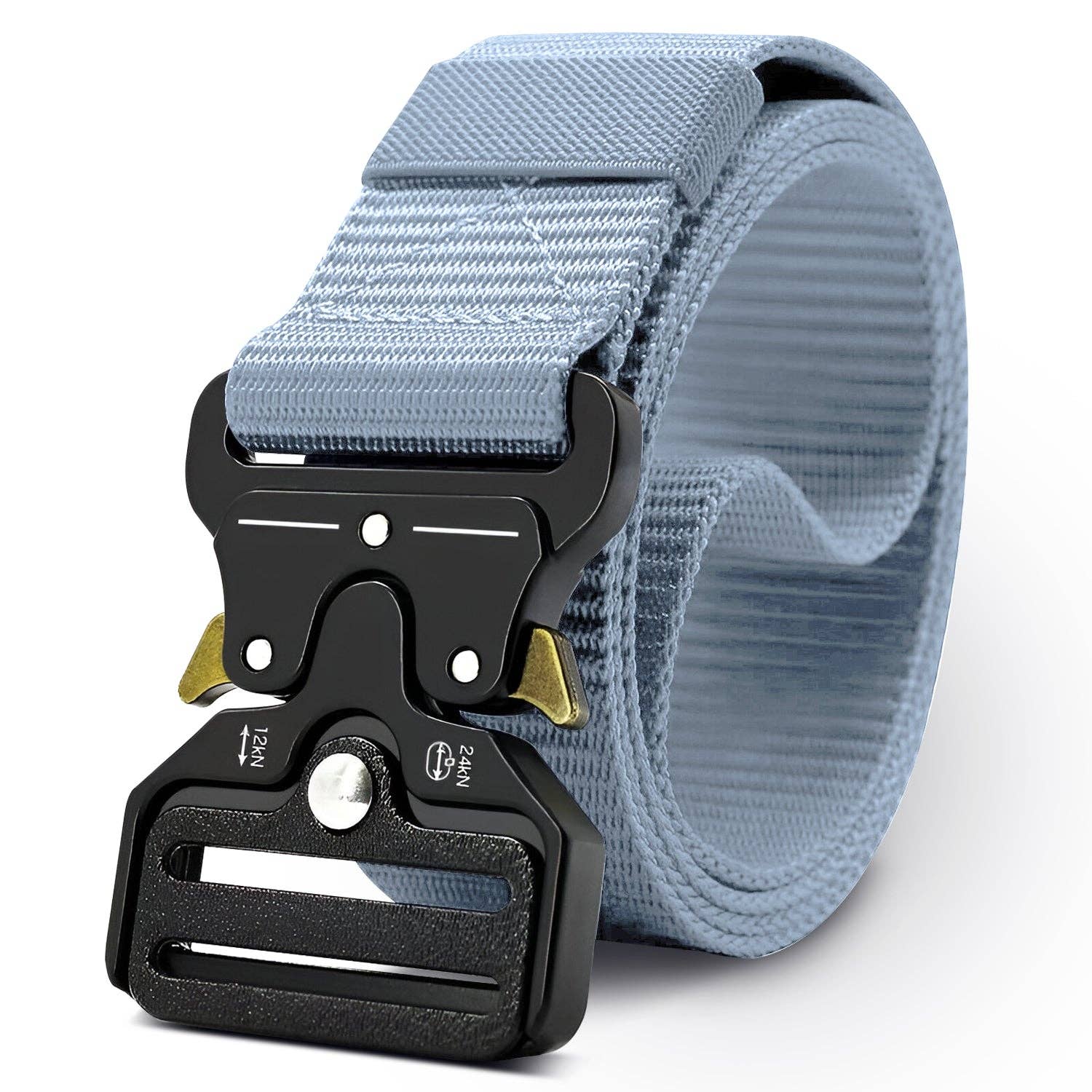 Ledsone - Wholesale Belt - Men's - Fabric Trim Men's Belt Adjustable Buckle Fit for Men Dress ~53371