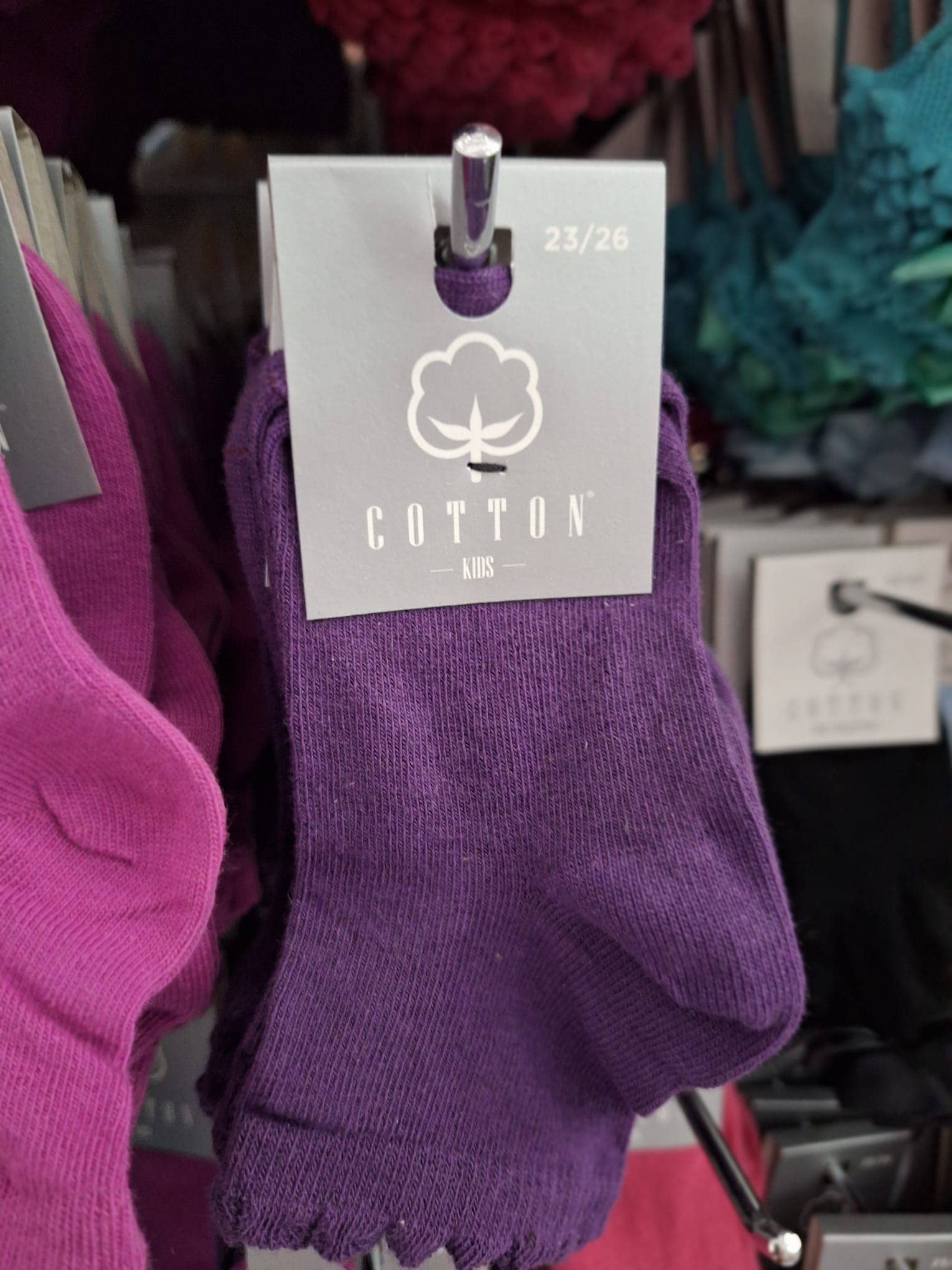 Cotton Socks - Vente Chaussettes – enfant - Chaussettes pour enfants 100 % coton - 50 % de réduction0