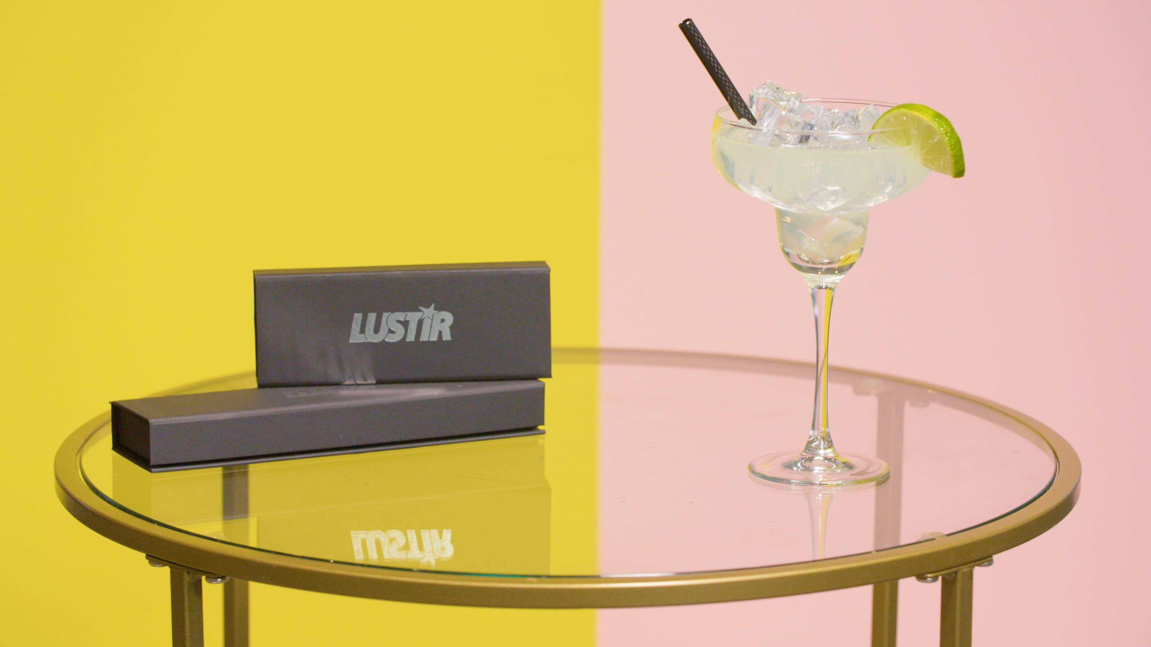 Lustir – Palhinha por atacado – Canudos reutilizáveis de fibra de carbono - pacote com 26