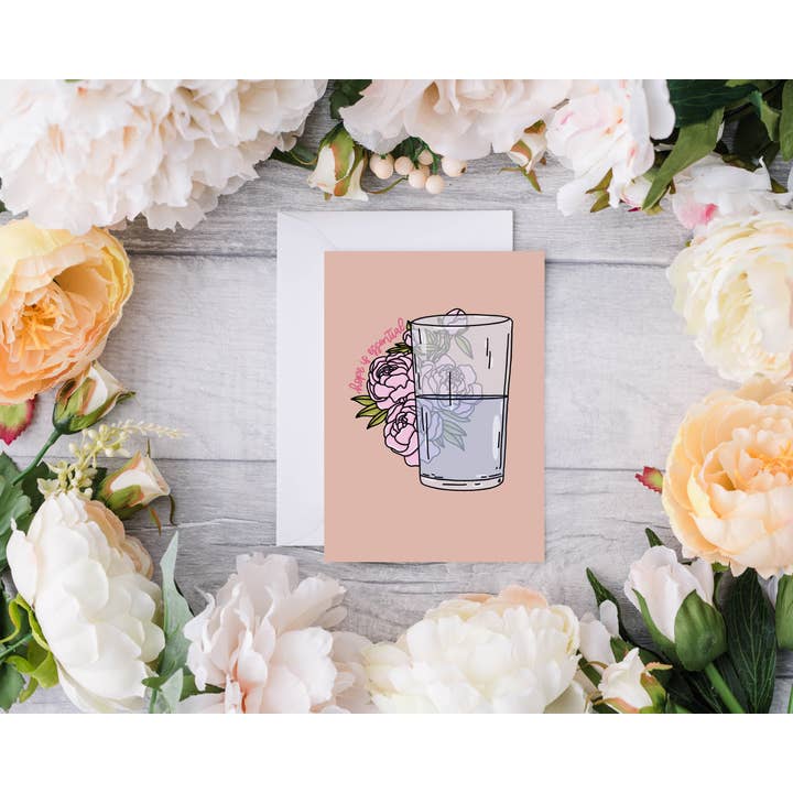 Hoop is essentieel || Wenskaart voor wholesale door Devine Design Co