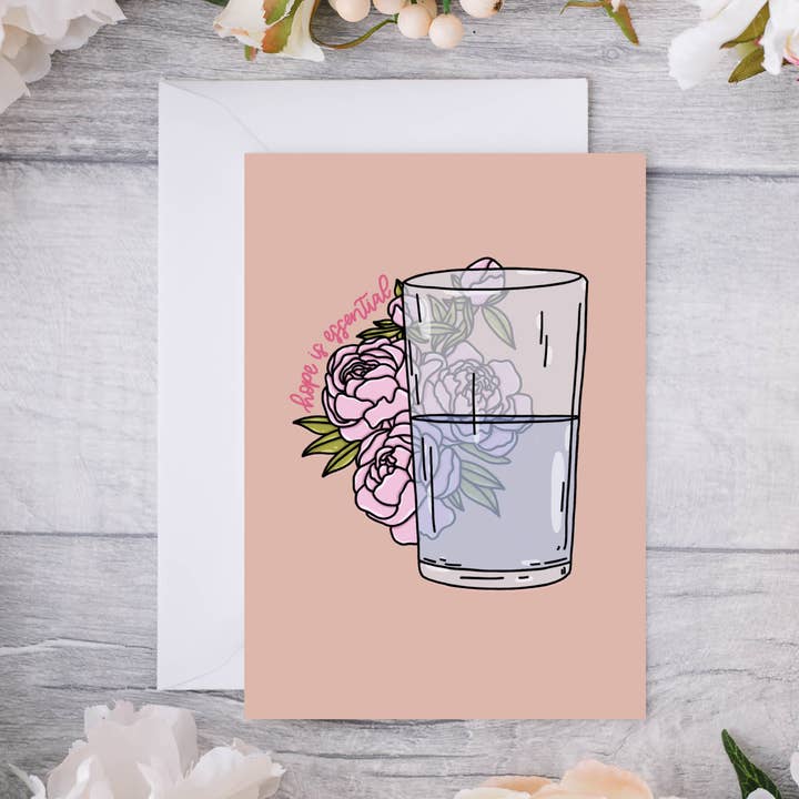 Håb er vigtigt || Lykønskningskort for engroshandel hos Devine Design Co