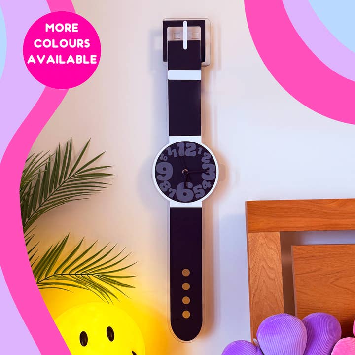 Bubble numbers watch wall clock decorative silent movement and other Purchase wholesale retro wall clock. Free returns & net 60 terms on Faire trending on Faire.