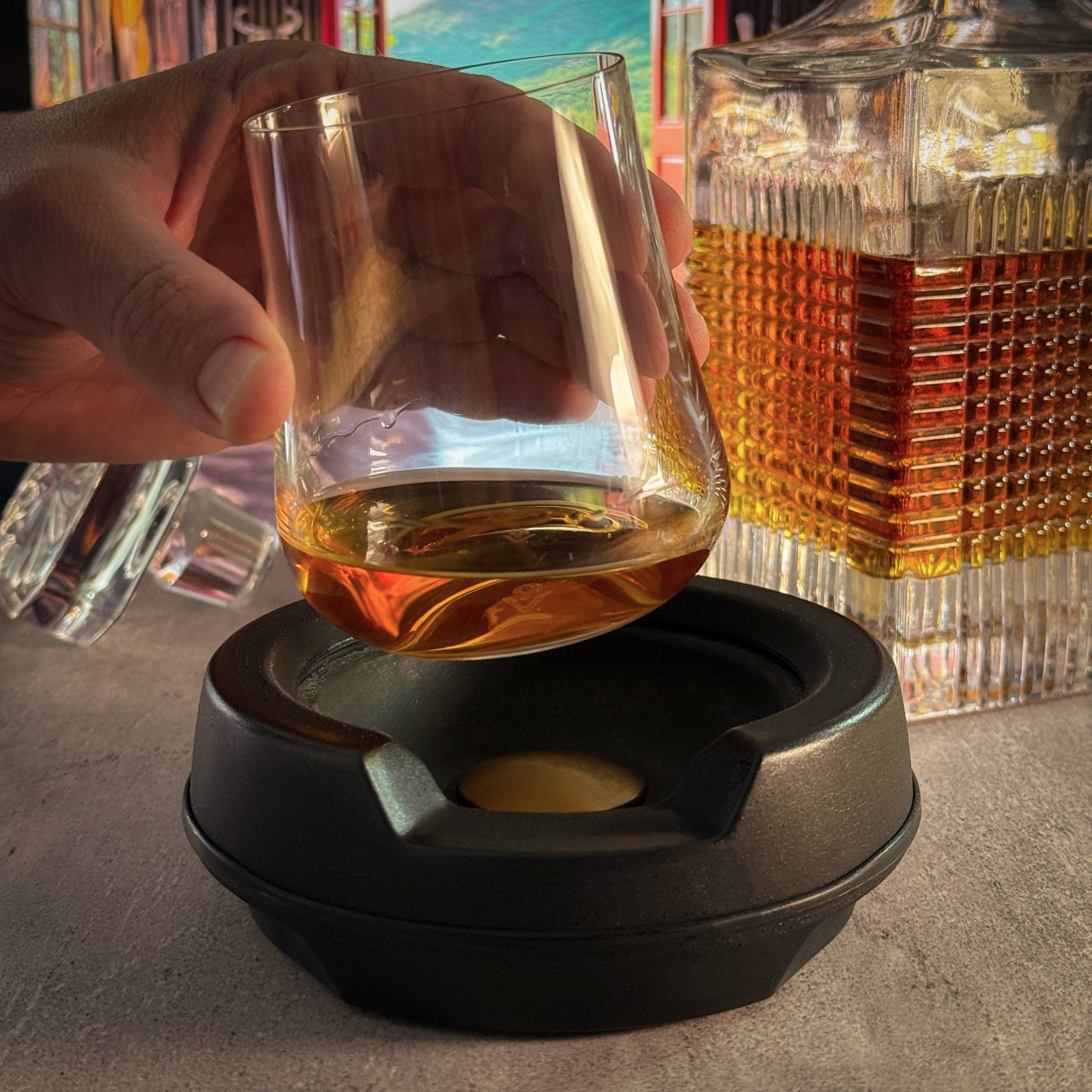 Noir Refroidisseur de spiritueux (comprend un verre à spiritueux personnalisé) en vente sur Faire4