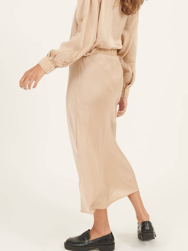 Primness - Wholesale Skirt – Women’s - BIAS SKIRT - GOLDEN5