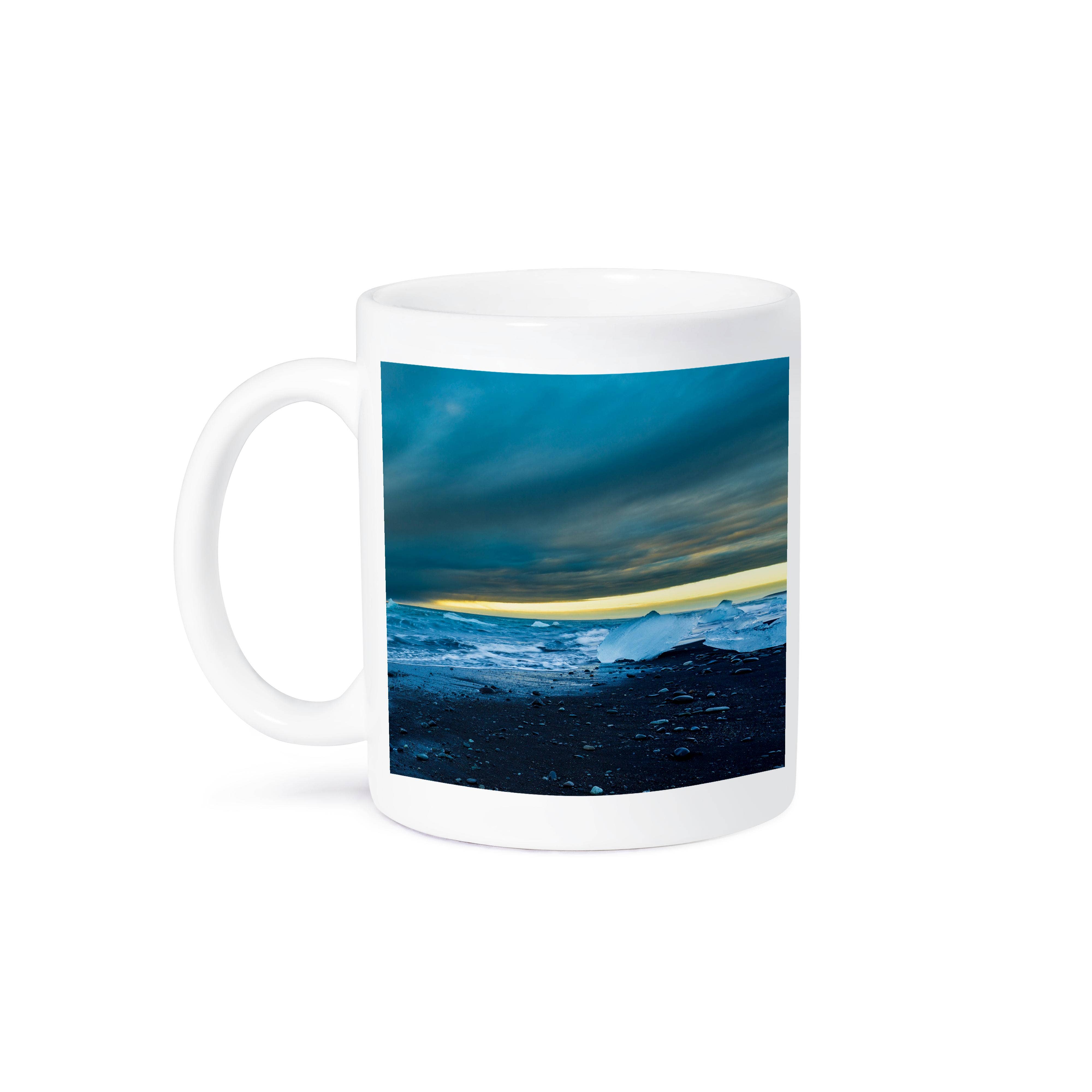 3dRose - Wholesale Coffee Mug - 3dRose, Bergy bits in beach landscape, Iceland, Mug8